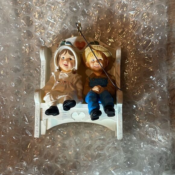Keepsake Ornament - Our Little Blessings Hallmark vintage 1995 - Picture 8 of 8